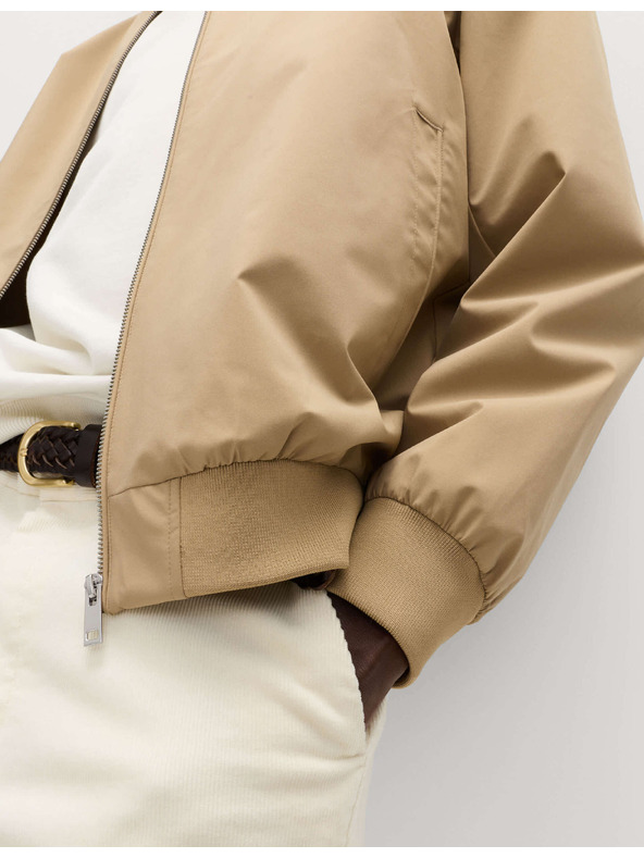 Marks & Spencer Bunda Bomber s technológiou Stormwear™ Marks & Spencer béžová