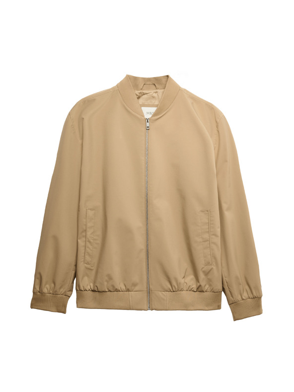 Marks & Spencer Bunda Bomber s technológiou Stormwear™ Marks & Spencer béžová