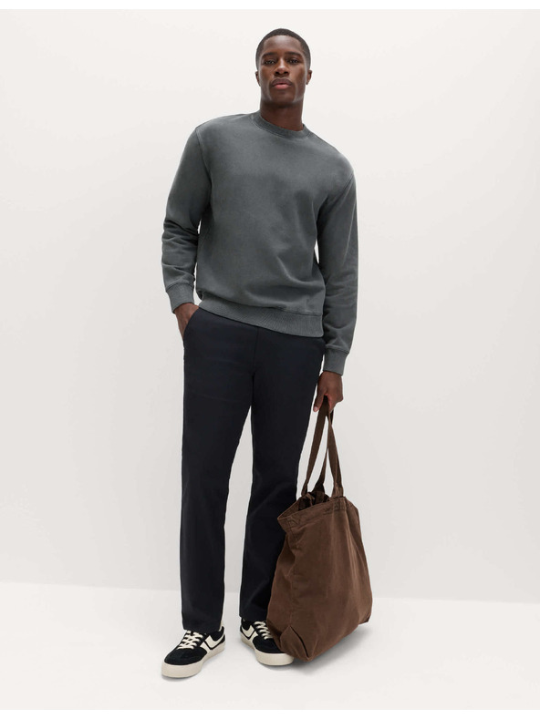 Marks & Spencer Farbená mikina z čistej bavlny Marks & Spencer šedá