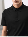 Marks & Spencer Polokošeľa z čistej bavlny Supima® Marks & Spencer čierna