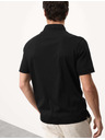 Marks & Spencer Polokošeľa z čistej bavlny Supima® Marks & Spencer čierna