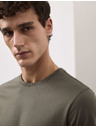 Marks & Spencer Tričko z prémiovej bavlny, úzky strih Marks & Spencer zelená