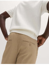 Marks & Spencer Elastické formálne nohavice klasického strihu Marks & Spencer béžová