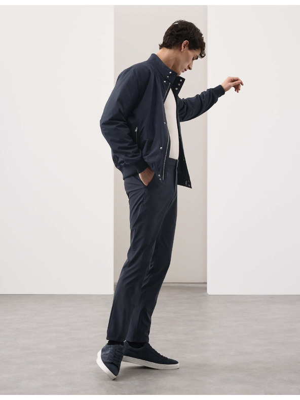 Marks & Spencer Pančuchové nohavice slim fit Marks & Spencer námornícka modrá