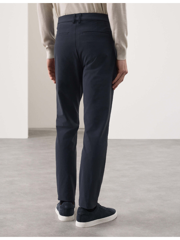 Marks & Spencer Pančuchové nohavice slim fit Marks & Spencer námornícka modrá