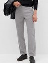 Marks & Spencer Strečové chino nohavice regular fit Marks & Spencer sivé