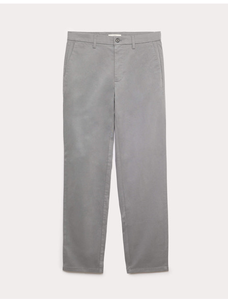 Marks & Spencer Strečové chino nohavice regular fit Marks & Spencer sivé