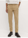 Marks & Spencer Strečové chino nohavice slim fit Marks & Spencer béžová