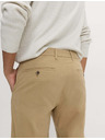 Marks & Spencer Strečové chino nohavice slim fit Marks & Spencer béžová