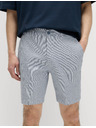 Marks & Spencer Šortky chino s čiastočne elastickým pásom Marks & Spencer modrá