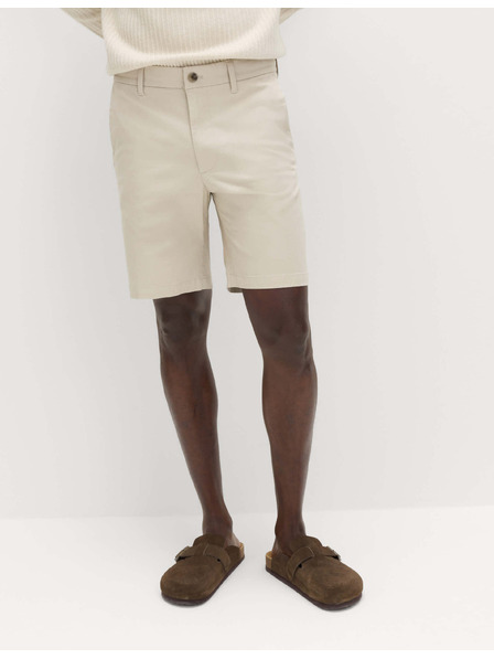 Marks & Spencer Elastické chino šortky, normálny strih Marks & Spencer béžová