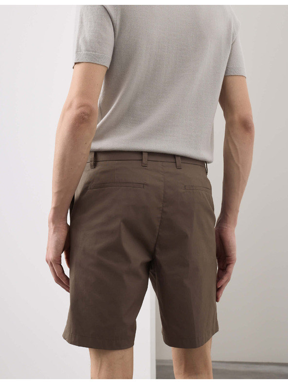 Marks & Spencer Ľahké chino šortky bežného strihu Marks & Spencer hnedá