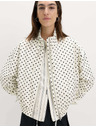 Marks & Spencer Bunda typu bomber s vysokým podielom bavlny a stojáčikom Marks & Spencer smotanová