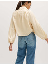 Marks & Spencer Plisovaná bunda bomber, z čistého materiálu Lycocell™ Marks & Spencer krémová
