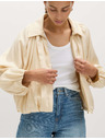 Marks & Spencer Plisovaná bunda bomber, z čistého materiálu Lycocell™ Marks & Spencer krémová