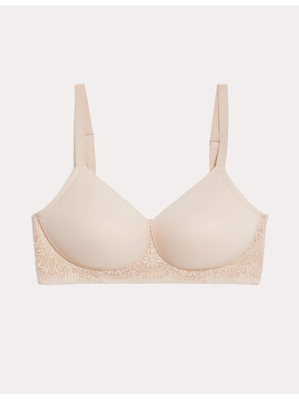 Marks & Spencer Podprsenka Smooth Body Soft™ s kosticami a plnými košíčkami, veľ. F-H Marks & Spencer béžová