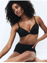 Marks & Spencer Hladká dekoltová podprsenka Body Soft™ s kostícami, veľ. A–E Marks & Spencer čierna