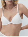 Marks & Spencer Hladká dekoltová podprsenka Body Soft™ s kostícami, veľ. A–E Marks & Spencer biela