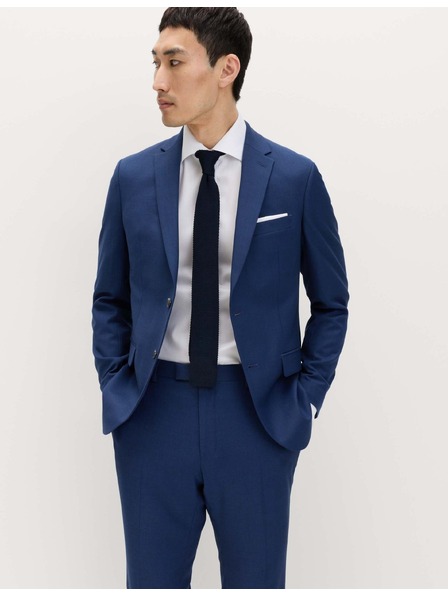 Marks & Spencer Oblekové sako veľmi úzkeho strihu Marks & Spencer námorná modrá