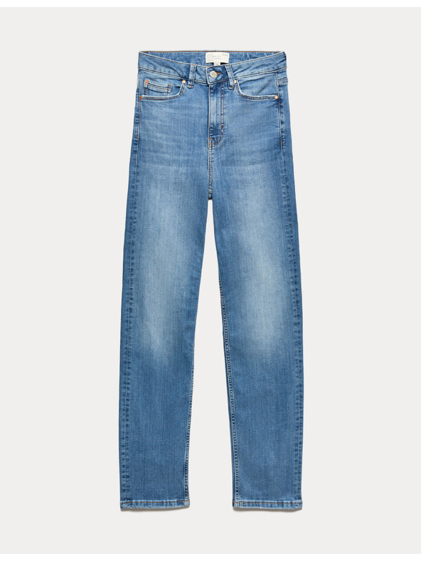 Marks & Spencer Džínsy Sienna Supersoft s vysokým pásom Marks & Spencer námorná modrá