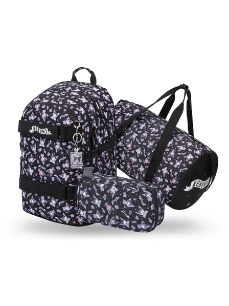 BAAGL  BAAGL SET 3 Skate Kuromi Black: batoh, penal, športová taška GRS
