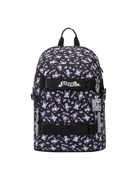 BAAGL  BAAGL SET 3 Skate Kuromi Black: batoh, penal, športová taška GRS