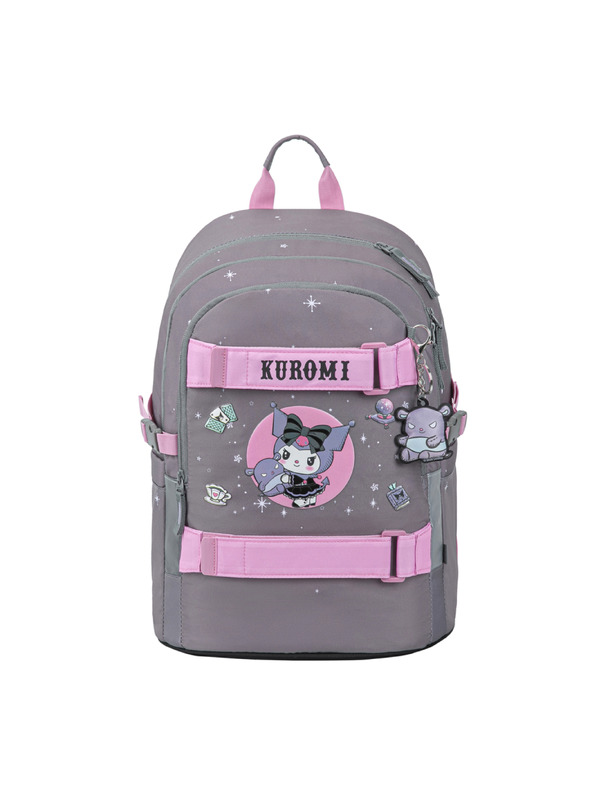 BAAGL  BAAGL SET 3 Skate Kuromi Grey: batoh, penal, športová taška GRS