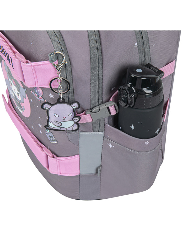BAAGL  BAAGL SET 3 Skate Kuromi Grey: batoh, penal, športová taška GRS
