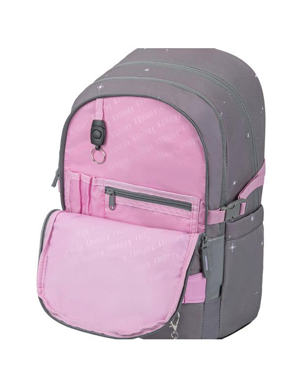 BAAGL  BAAGL SET 3 Skate Kuromi Grey: batoh, penal, športová taška GRS