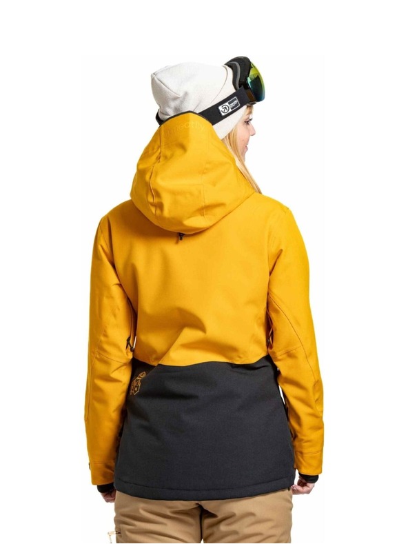 Meatfly Meatfly dámska SNB & SKI bunda Gaia Sunflower / Black