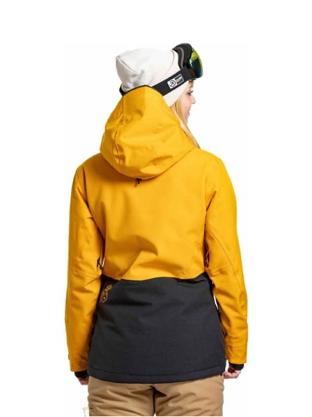 Meatfly Meatfly dámska SNB & SKI bunda Gaia Sunflower / Black