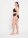 Modibodi Menštruačné nohavičky Modibodi Intimates V Day Hi Waist Brief Moderate-Heavy Black Rose