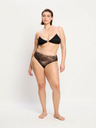 Modibodi Menštruačné nohavičky Modibodi Bliss Hi Waist Brief Moderate Jet Black