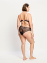 Modibodi Menštruačné nohavičky Modibodi Bliss Hi Waist Brief Moderate Jet Black