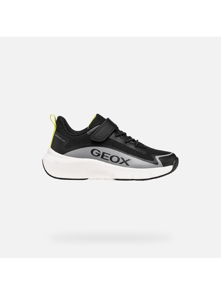 Geox Čierne chlapčenské tenisky Geox Pro-ran WR