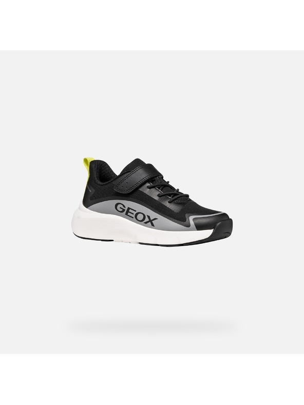 Geox Čierne chlapčenské tenisky Geox Pro-ran WR