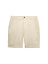 Marks & Spencer Vysoké bavlnené chino šortky (6-16 rokov) Marks & Spencer béžová