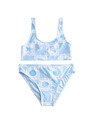Marks & Spencer 2dielne bikiny s potlačou mušlí (6–16 rokov) Marks & Spencer modrá