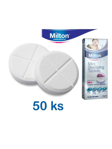 Milton MILTON sterilizačné tablety 50ks