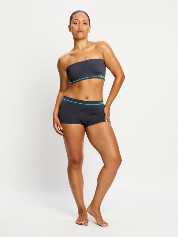 Modibodi Dámske nohavičky Modibodi Smileyworld Seamless Boyshort Moisture Wicking Steel