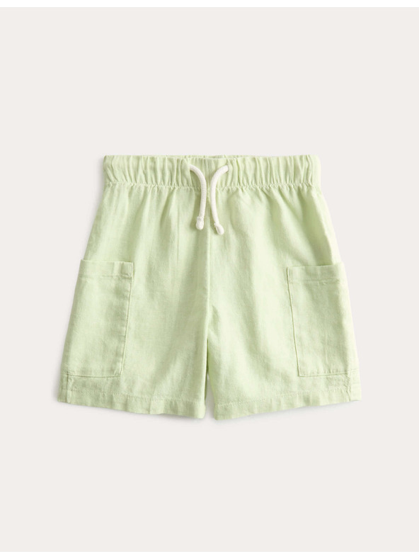 Marks & Spencer Cargo kraťasy zo zmesi ľanu (2-8 rokov) Marks & Spencer zelená