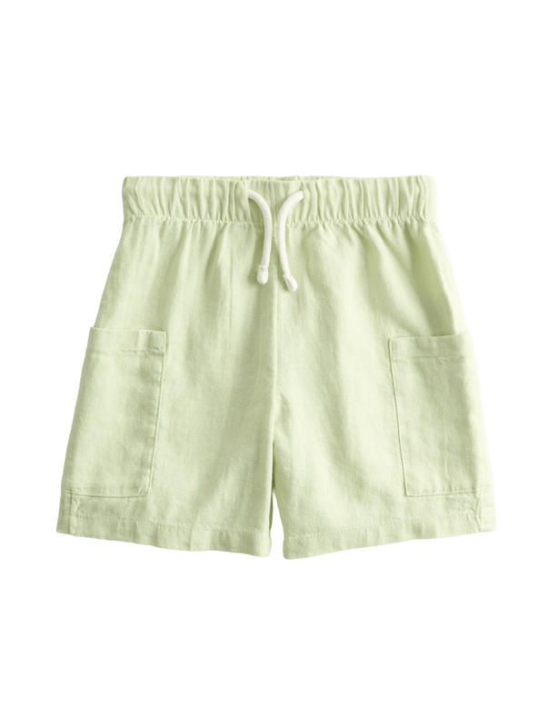 Marks & Spencer Cargo kraťasy zo zmesi ľanu (2-8 rokov) Marks & Spencer zelená