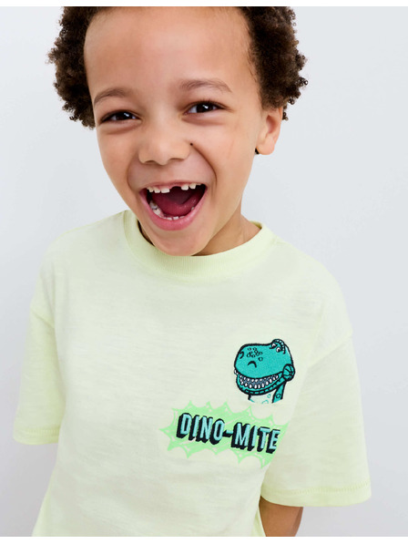 Marks & Spencer Dinosaurie tričko Toy Story™ z čistej bavlny (2–8 rokov) Marks & Spencer žltá