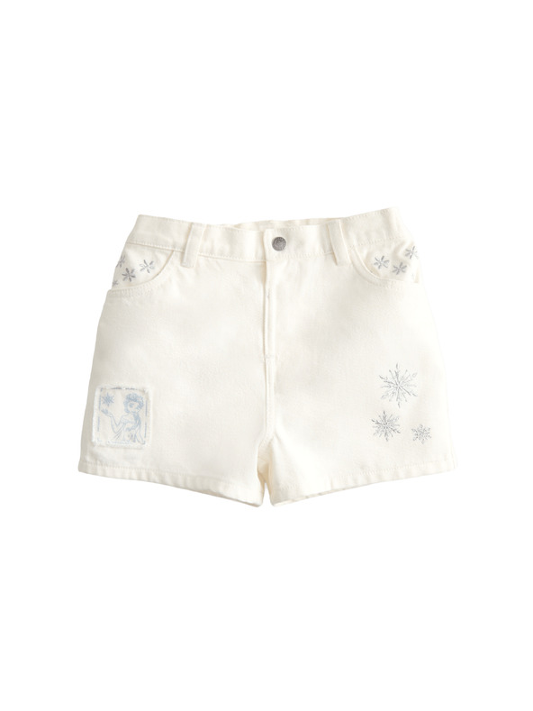 Marks & Spencer Džínsové šortky Disney Frozen™ (2–8 rokov) Marks & Spencer modrá