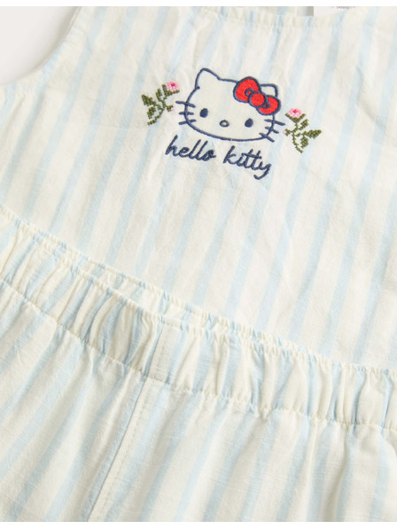 Marks & Spencer 2-dielny outfit s motívom Hello Kitty™ z čistej bavlny (2–8 rokov) Marks & Spencer kremová