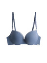 Marks & Spencer Balkonová podprsenka push-up Boston z mikrovlákna s kosticami Marks & Spencer modrá