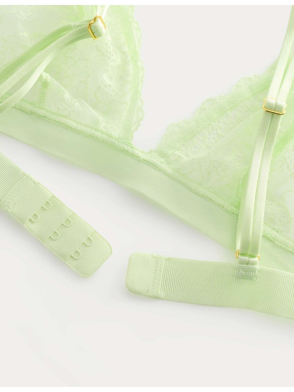 Marks & Spencer Čipková podprsenka Ida bez kostíc (A–E) Marks & Spencer zelená