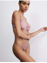 Marks & Spencer Čipkované brazílske nohavičky-tanga Nolana Marks & Spencer hnedá