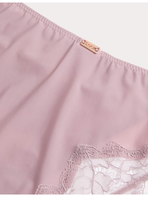 Marks & Spencer Čipkované brazílske nohavičky-tanga Nolana Marks & Spencer hnedá