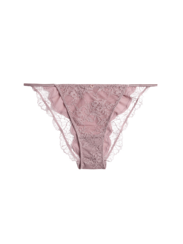 Marks & Spencer Čipkované brazílske nohavičky-tanga Nolana Marks & Spencer hnedá